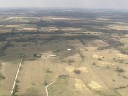 WS AERIAL View of landscape / Louisiana, United States Stock Footage