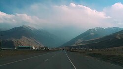 Mountain Road in Georgia Stock Footage