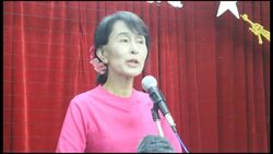 SUU KYI SAYS SHE DID NOTHING TO ANNOY AUTHORITIES DURING THAILAND VISIT News Clip