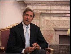 Senator Kerry in talks with Karzai News Clip
