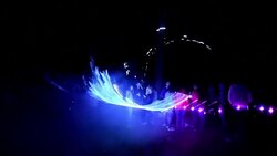 CLEAN : Laser beams illuminate Romanian forest at annual open air party News Clip