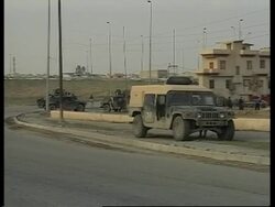 US troops on raid, helicopters fly over News Clip