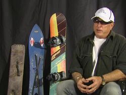 Tom Sims, Steve Fisher Interviews - Countdown To X Games Olympics Stock Footage