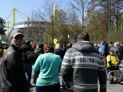 Signal Iduna Park General View Stock Footage