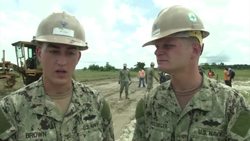 US military engineers assess site for new 25-bed hospital unit to treat ebola patients News Clip