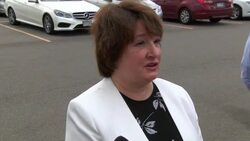 Juror 17 in Aurora Theater Shooting trial on life in prison vs. death sentence Stock Footage