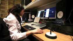 sound engineer Stock Footage