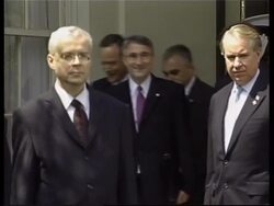 Czech PM visits White House News Clip