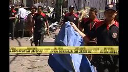 2002 Bali Bombings aftermath - police at scene News Clip