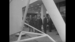 Prince Philip Visits Manned Spacecraft Center Stock Footage