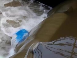 Polluted water Stock Footage