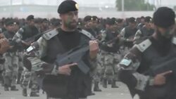 CLEAN : Saudi Arabia holds military parade ahead of tightly secured hajj News Clip