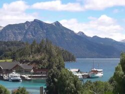 Puerto PaÃ±uelo - Bariloche, Argentina Stock Footage