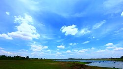 Moving clouds Time lapse Stock Footage