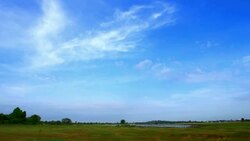 Moving clouds Stock Footage