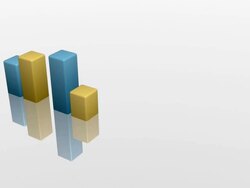 Cluster bar chart - competition Stock Footage
