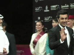 Rocket Singh Premiere: Dubai International Film Festival 2009 Stock Footage