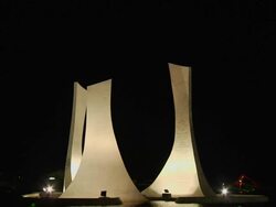 Pull Back Shot Ancol Dreamland Jakarta Indonesia Stock Footage