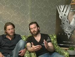 INTERVIEW - Travis Fimmel and Clive Standen on Stock Footage