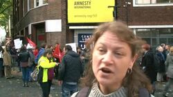 Amnesty staff in 24-hour walkout in row over restructuring News Clip