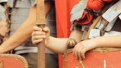 HD Roman Army - detail Stock Footage