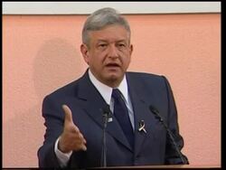 Mexico City mayor returns to work News Clip