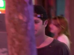 Chris Galya, Heather Catania & Jared Eng depart Laurel Hardware in West Hollywood Stock Footage