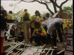 Protests ahead of court hearing on distribution of AIDS drugs News Clip