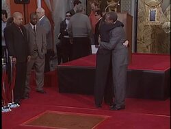 Dedication of Sherry Lansing's Footprints Stock Footage