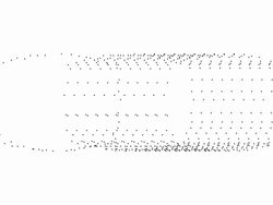 SHOPPING CARTS - pure black dots (TRANSITION) Stock Footage