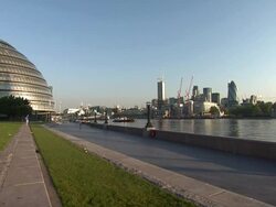 Mayoral Chambers, South Bank Olympic London General Views Stock Footage