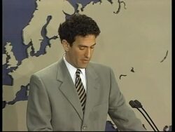 USA: WASHINGTON: STATE DEPARTMENT SUHARTO PRESS CONFERENCE News Clip