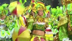 CLEAN : Rio Carnival conquers Zika fears with repellent and samba News Clip