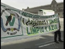 MEXICO: MOTHERS STAGE UNUSUAL PROTEST DEMANDING CLEAN AIR Instructional Video