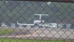 Plane arrives to take second American with Ebola to US for treatment News Clip