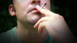 Smoking pot. Stock Footage