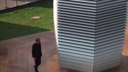 The tower that eats up smog and spits out clean air  News Clip