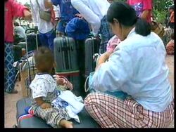 Congo - French citizens flee fighting News Clip