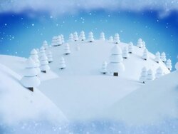 Christmas card V5 Stock Footage