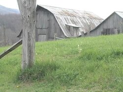 mountain barns Stock Footage