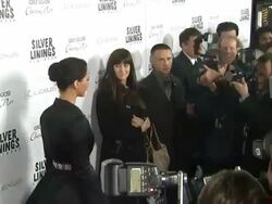 Jennifer Lawrence at Silver Linings Playbook Los Angeles Premiere on 11/19/2012 in Beverly Hills, CA.(Footage by WireImage Video/Getty Images Entertainment Video) Stock Footage