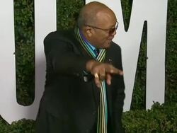 Quincy Jones at "Mandela: Long Walk To Freedom" Los Angeles Premiere in Hollywood, CA, on 11/11/2013. (Footage by WireImage Video/Getty Images) Stock Footage