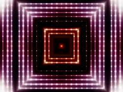 Kaleidoscope of changing lights loop Stock Footage