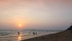 Pattaya Beach Thailand Stock Footage