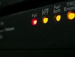 TRUNK Radio fail status Stock Footage