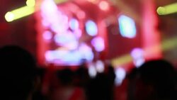 Rock concert Stock Footage