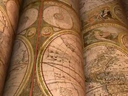 (Loop) Old World Map Stock Footage