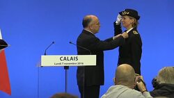 CLEAN : France keeps police presence in Calais after Jungle dismantled News Clip