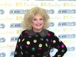 Trevor Project's 'Cracked Xmas 7' Honoring Debra Messing and Megan Mullally Stock Footage