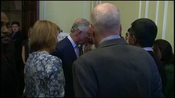 Prince Charles attends a reception at the National Archives News Clip